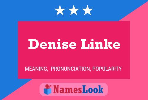 Póster del nombre Denise Linke