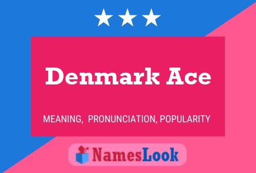 Póster del nombre Denmark Ace