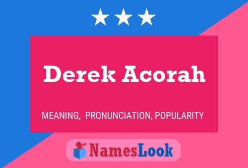 Póster del nombre Derek Acorah