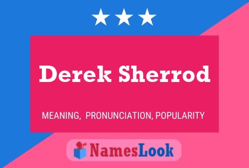 Póster del nombre Derek Sherrod