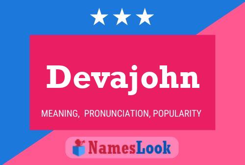 Póster del nombre Devajohn