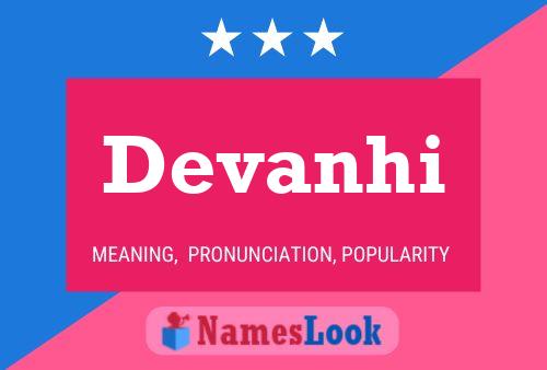 Póster del nombre Devanhi