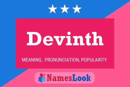 Póster del nombre Devinth