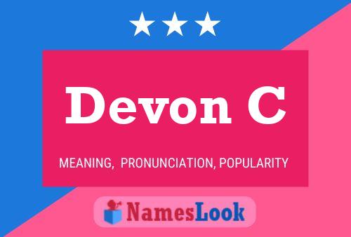 Póster del nombre Devon C