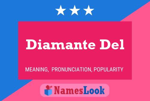 Póster del nombre Diamante Del