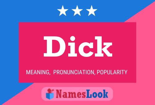 Póster del nombre Dick