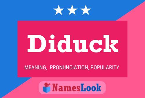 Póster del nombre Diduck