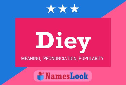 Póster del nombre Diey