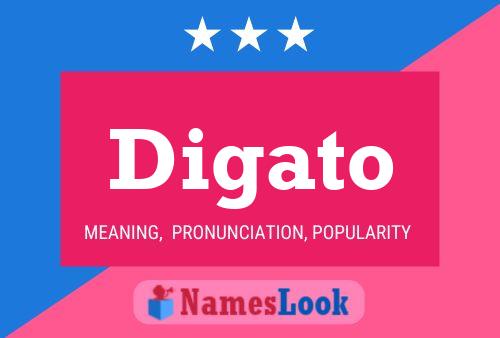 Póster del nombre Digato