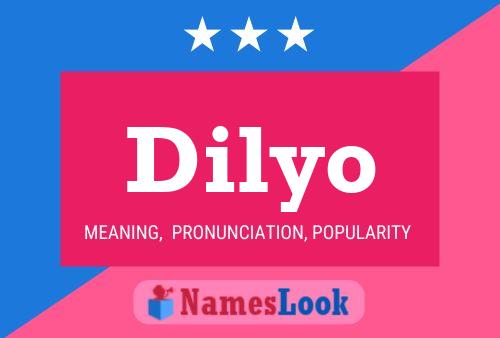 Póster del nombre Dilyo