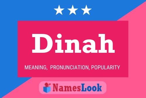 Póster del nombre Dinah