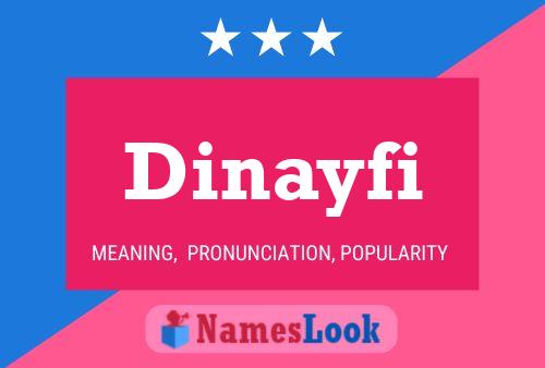 Póster del nombre Dinayfi