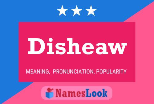 Póster del nombre Disheaw