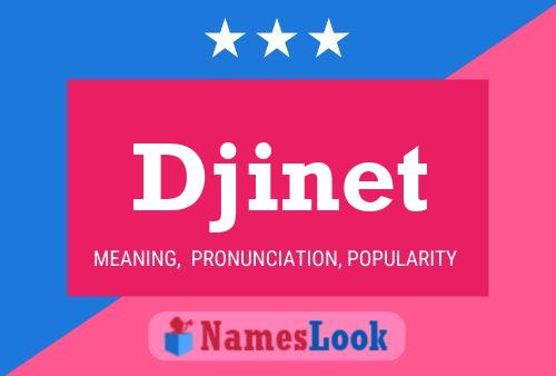 Póster del nombre Djinet