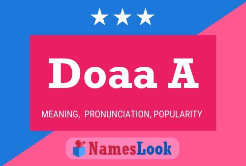 Póster del nombre Doaa A