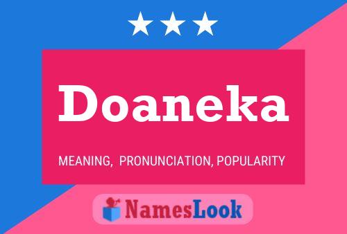 Póster del nombre Doaneka