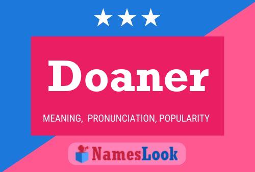 Póster del nombre Doaner