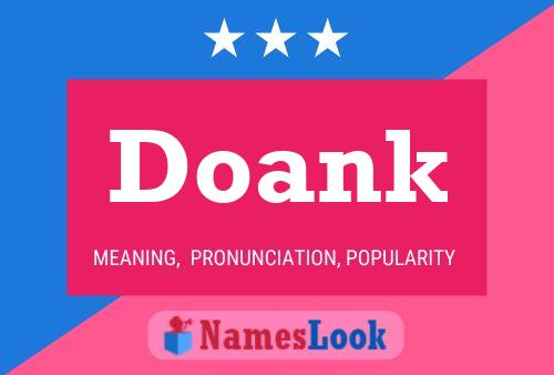 Póster del nombre Doank