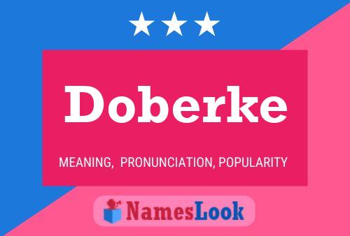 Póster del nombre Doberke