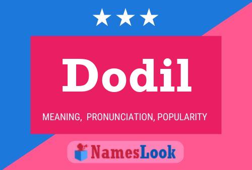 Póster del nombre Dodil