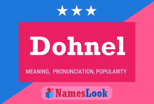 Póster del nombre Dohnel