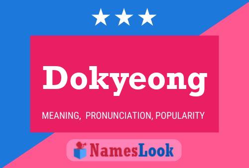 Póster del nombre Dokyeong