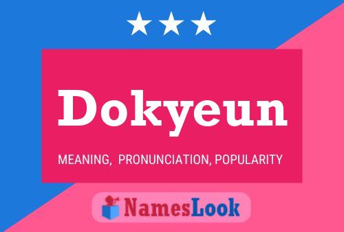 Póster del nombre Dokyeun