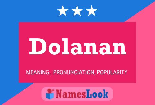 Póster del nombre Dolanan