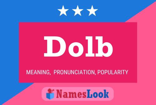 Póster del nombre Dolb