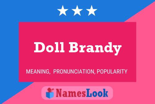 Póster del nombre Doll Brandy