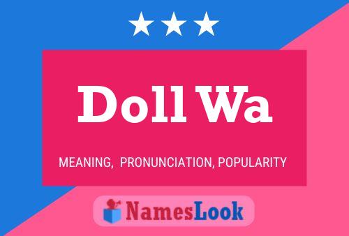 Póster del nombre Doll Wa