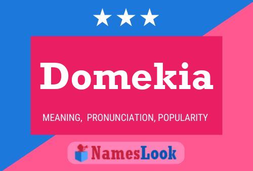 Póster del nombre Domekia