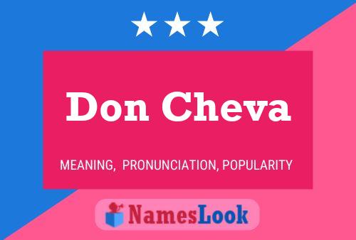 Póster del nombre Don Cheva