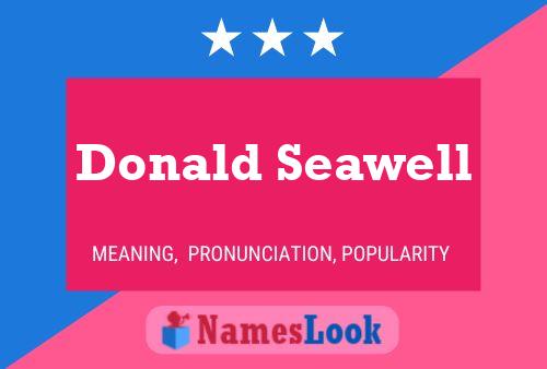 Póster del nombre Donald Seawell