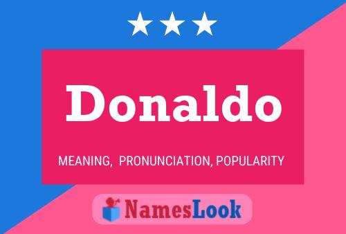 Póster del nombre Donaldo