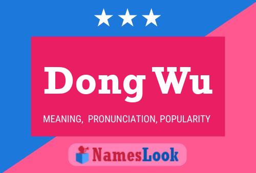 Póster del nombre Dong Wu