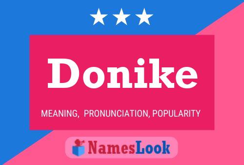 Póster del nombre Donike