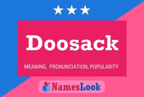 Póster del nombre Doosack