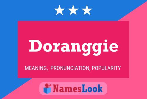 Póster del nombre Doranggie