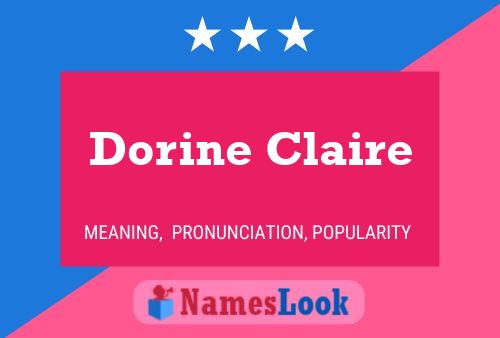 Póster del nombre Dorine Claire