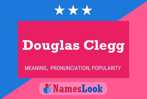 Póster del nombre Douglas Clegg