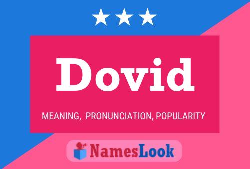 Póster del nombre Dovid