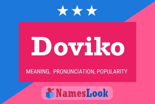 Póster del nombre Doviko