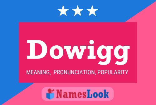 Póster del nombre Dowigg