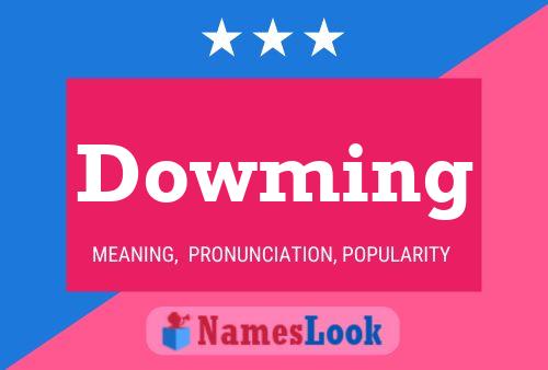 Póster del nombre Dowming