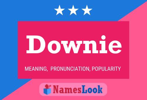 Póster del nombre Downie