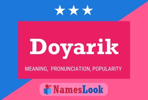 Póster del nombre Doyarik