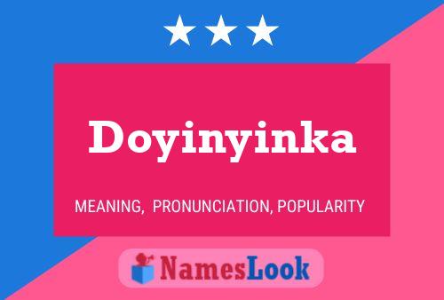 Póster del nombre Doyinyinka