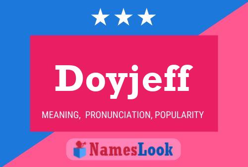 Póster del nombre Doyjeff