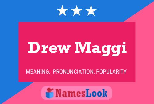 Póster del nombre Drew Maggi